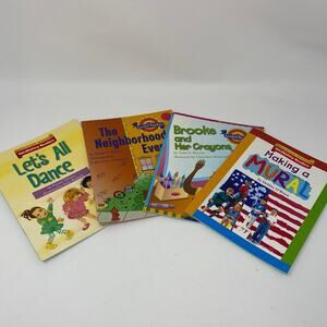 Houghton Mifflin Leveled Readers Set of 4 Books